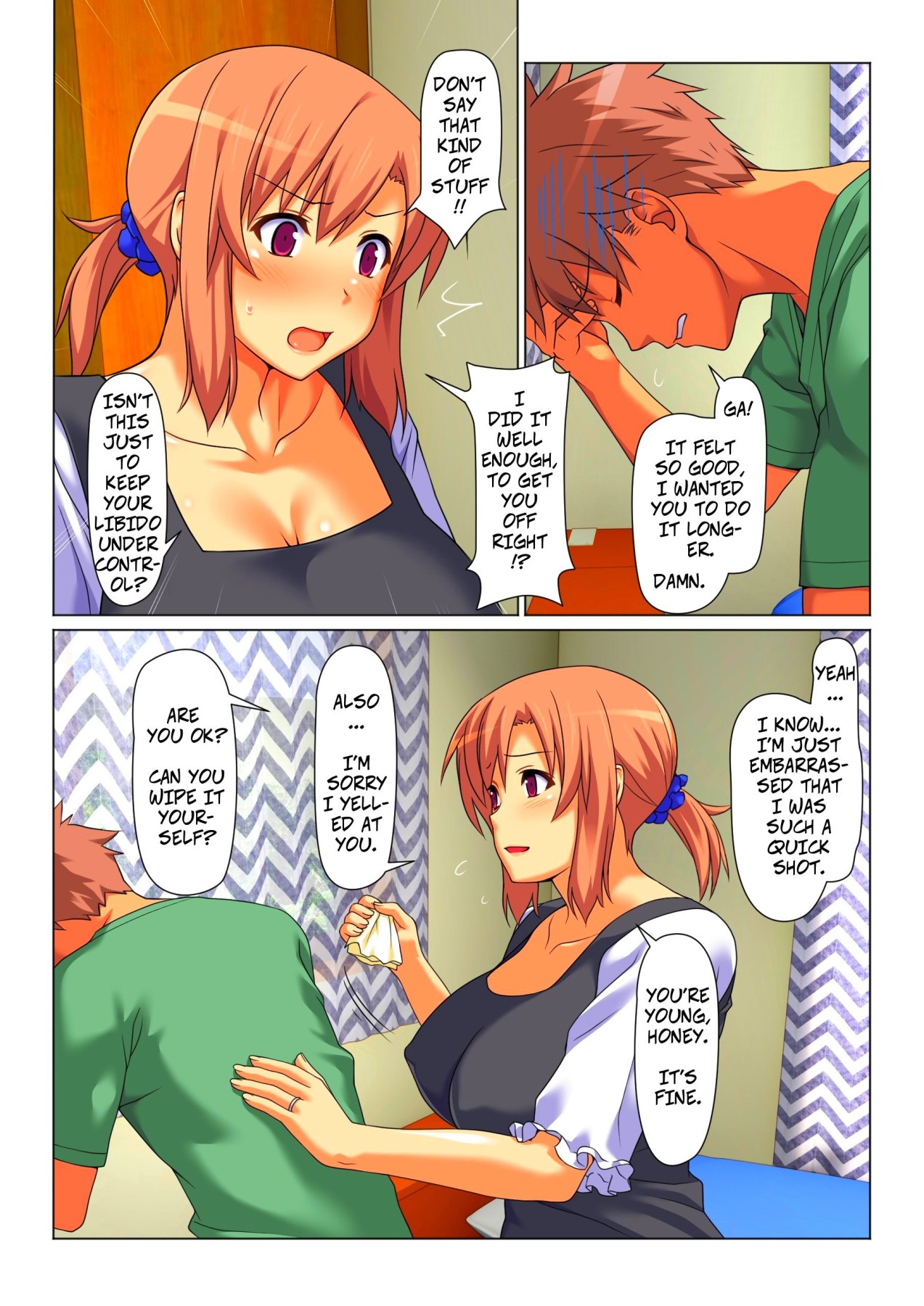 Hentai Manga Comic-Mom Will Put Out Everyday On The Condition That His Grades Improve-Read-11